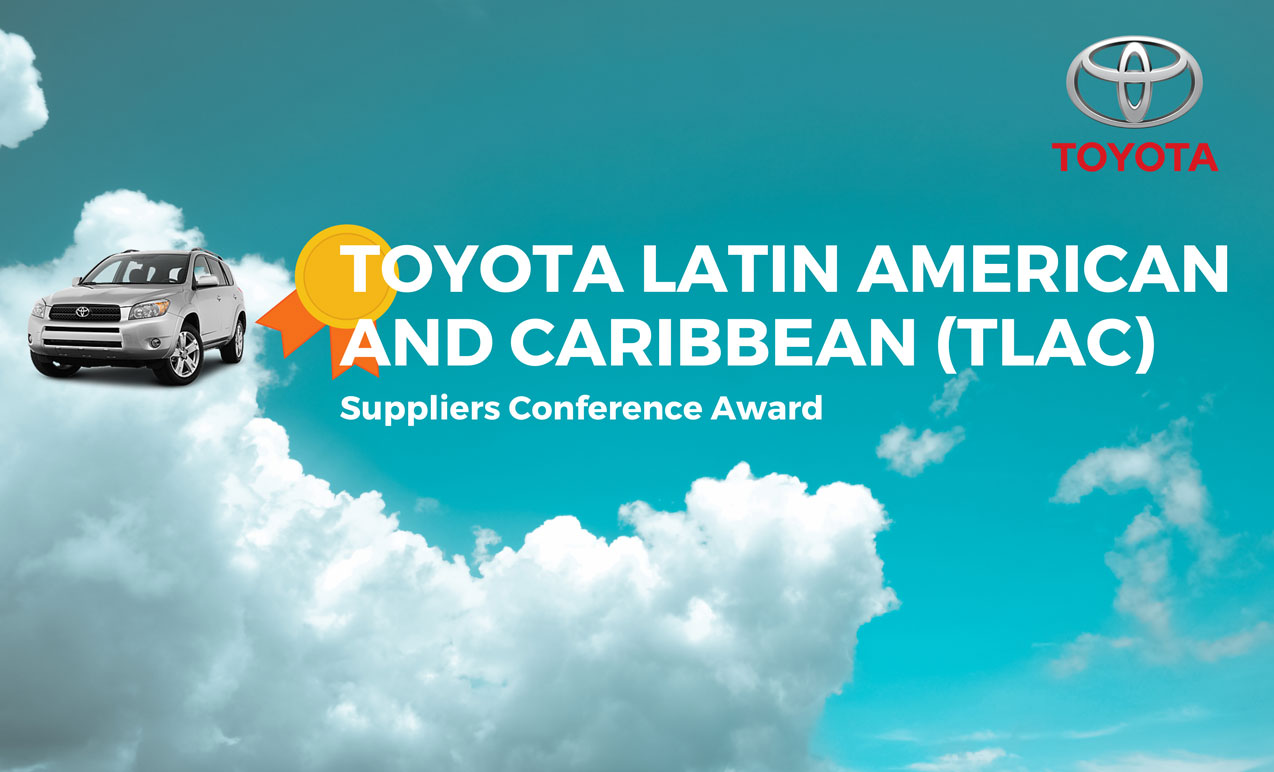 Toyota Latin America and Caribbean Suppliers Conference award