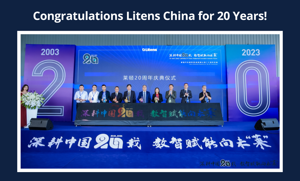 Litens China feiert sein 20. Firmenjubiläum